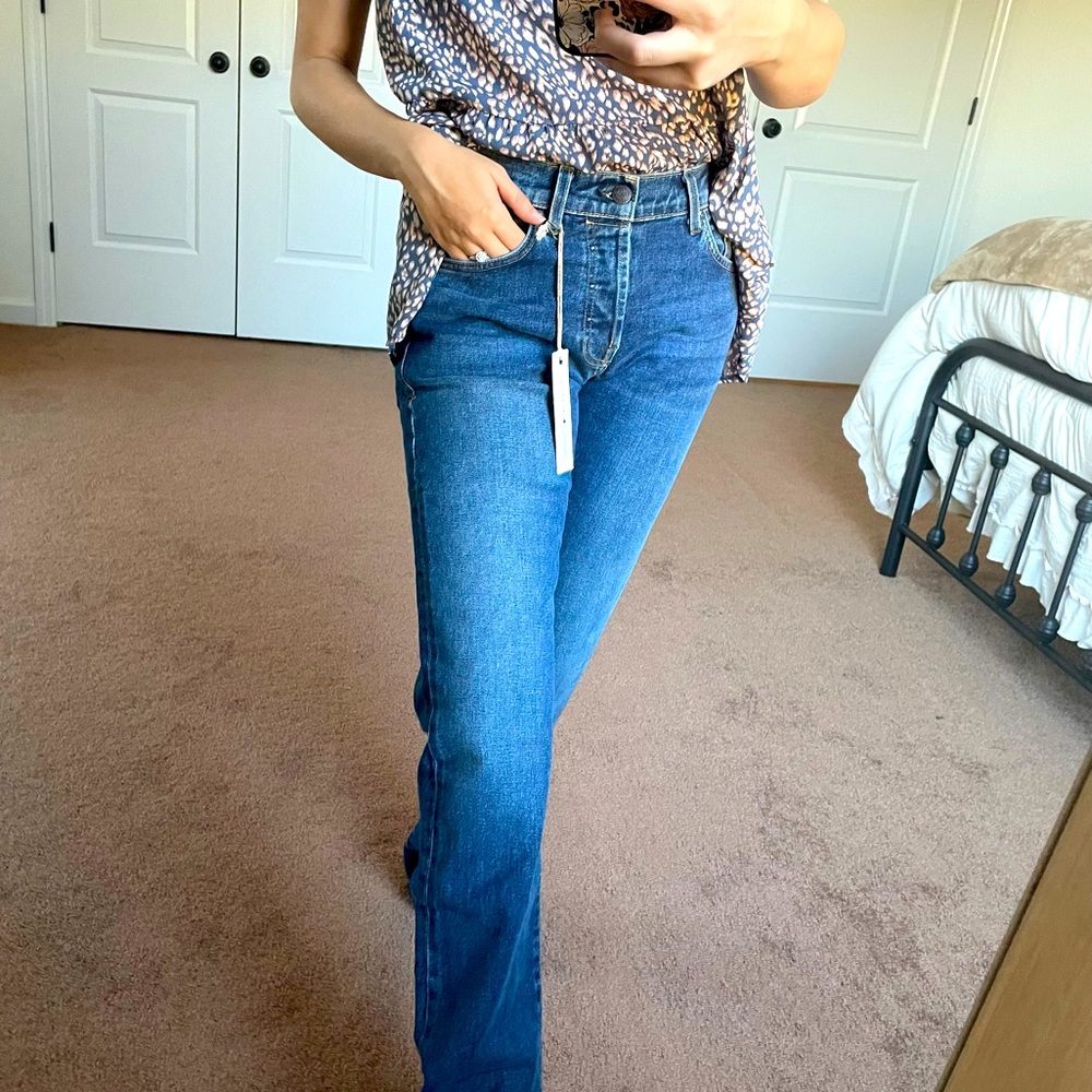 Imogene and Willie NEW with Tags Women’s Charlie Lawrence 28 Medium Wash Jeans